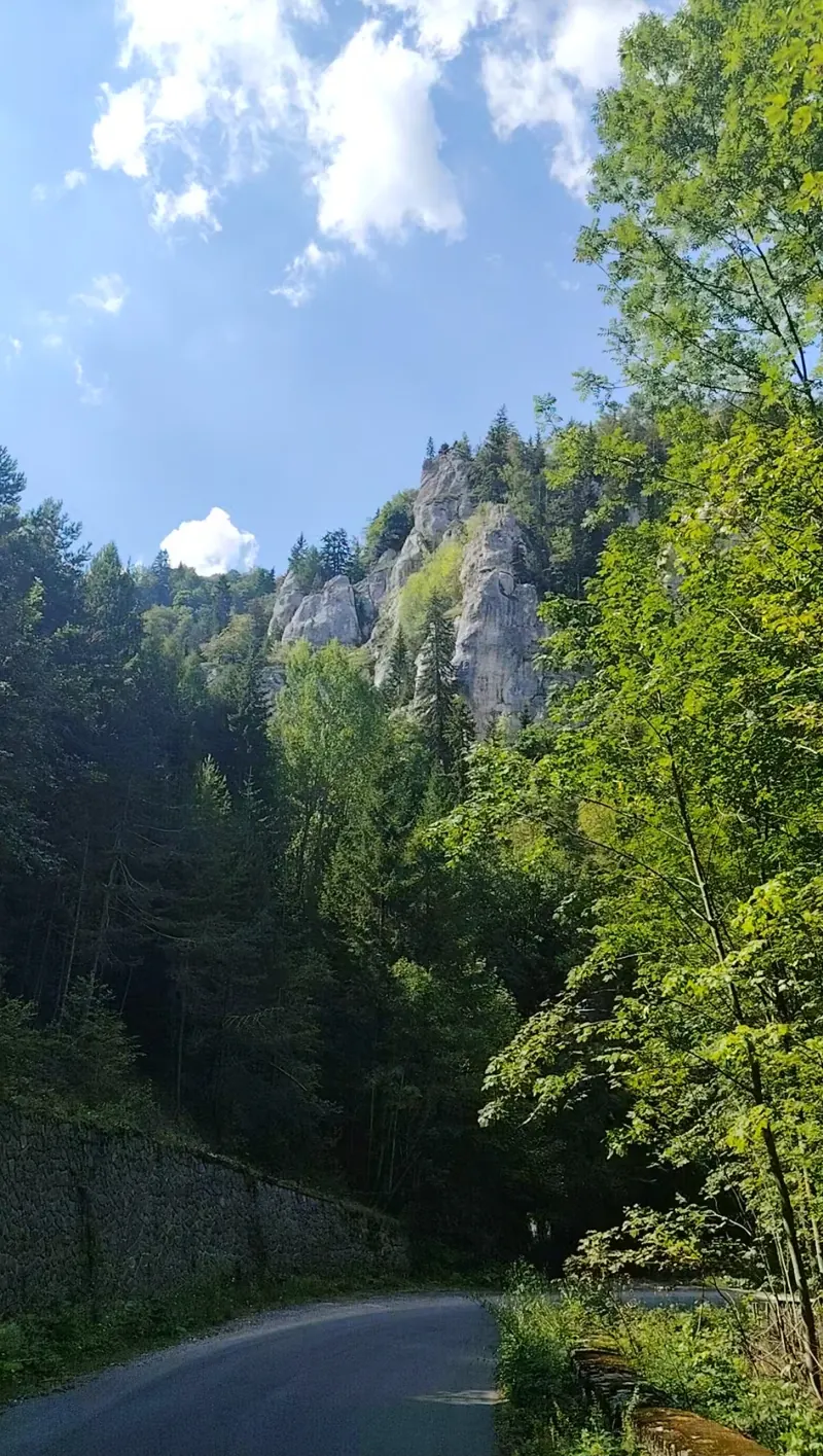 Rock formations and panorama at Cota 1400, Bucegi Mountains