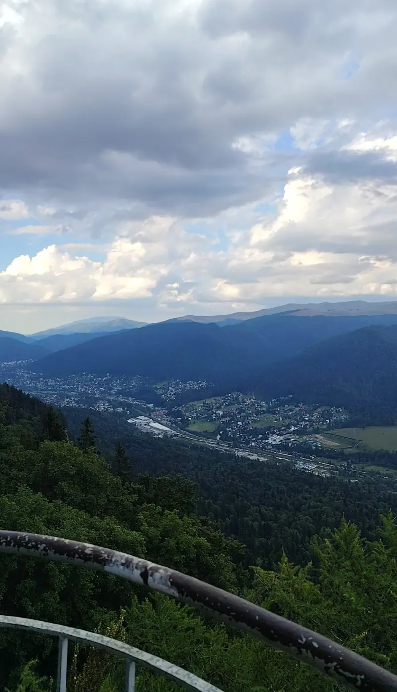 Viewpoint over the Prahova Valley from the ATV trail, Sinaia